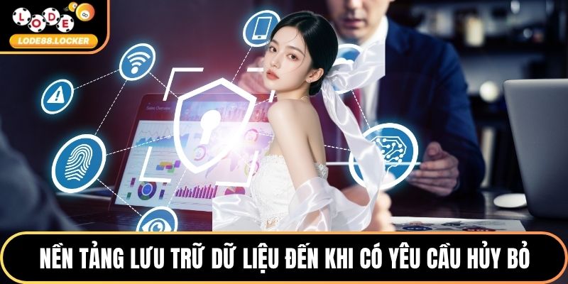 Nền tảng lưu trữ dữ liệu đến khi có yêu cầu hủy bỏ